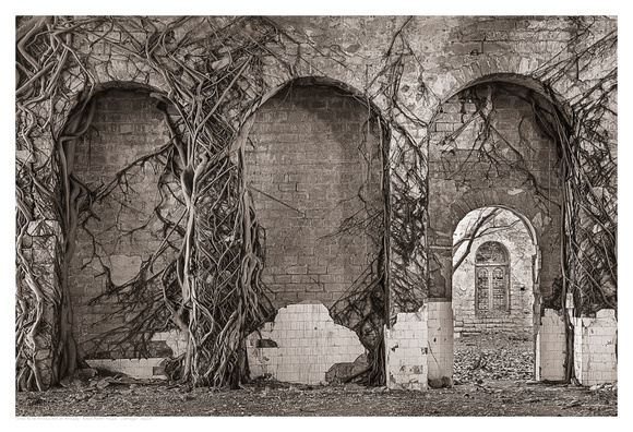 Three Blind Arches and an Archway