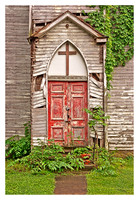 Church with Red Door